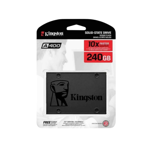 SSD Kingston 240GB, SATA III, 2.5'', 7mm