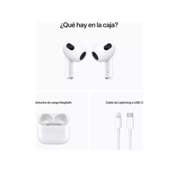 AirPods 3ra Gen con Estuche de Carga MagSafe (Seminuevos) - Image 4